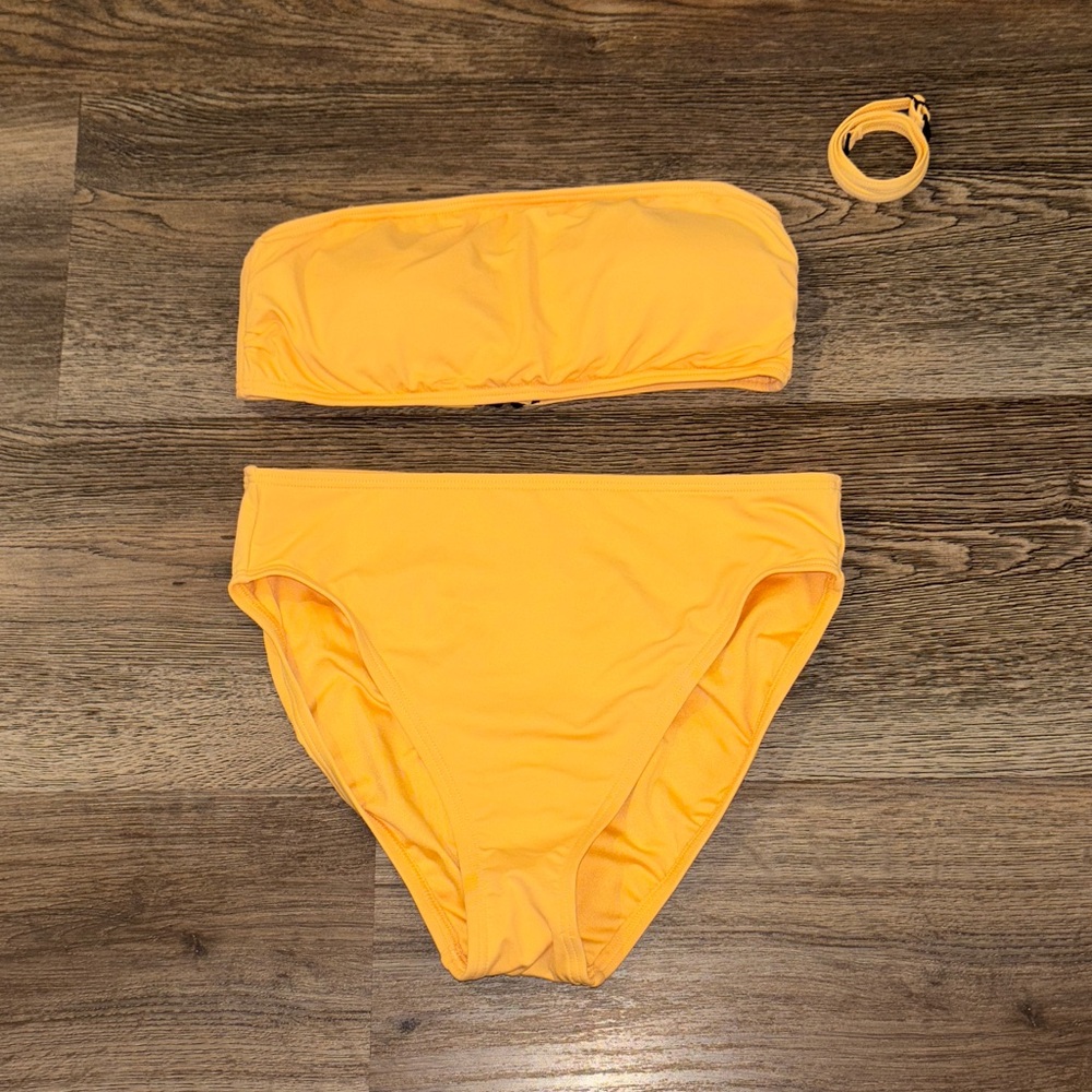 Michael Kors orange Bikini Set size S/M
